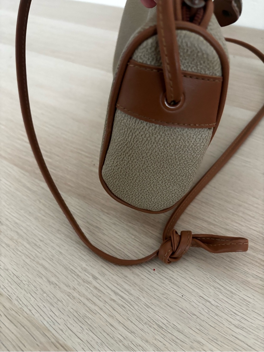 VINTAGE 1990’s ESPIRIT Tan Brown Crossbody Purse - Picture 10 of 10